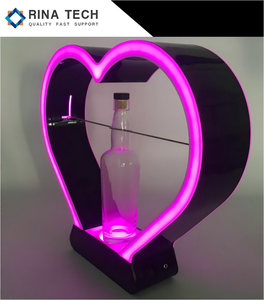 Tarjeta de pantalla LED de menú de escritorio acrílico de Rina Tech, tamaño personalizado, forma, Color, precio bajo - Product Image 4