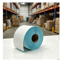 Papier thermique auto-adhésif HONGXIN pour les étiquettes personnalisables de supermarchés et d'épiceries, pour une utilisation en réfrigération
