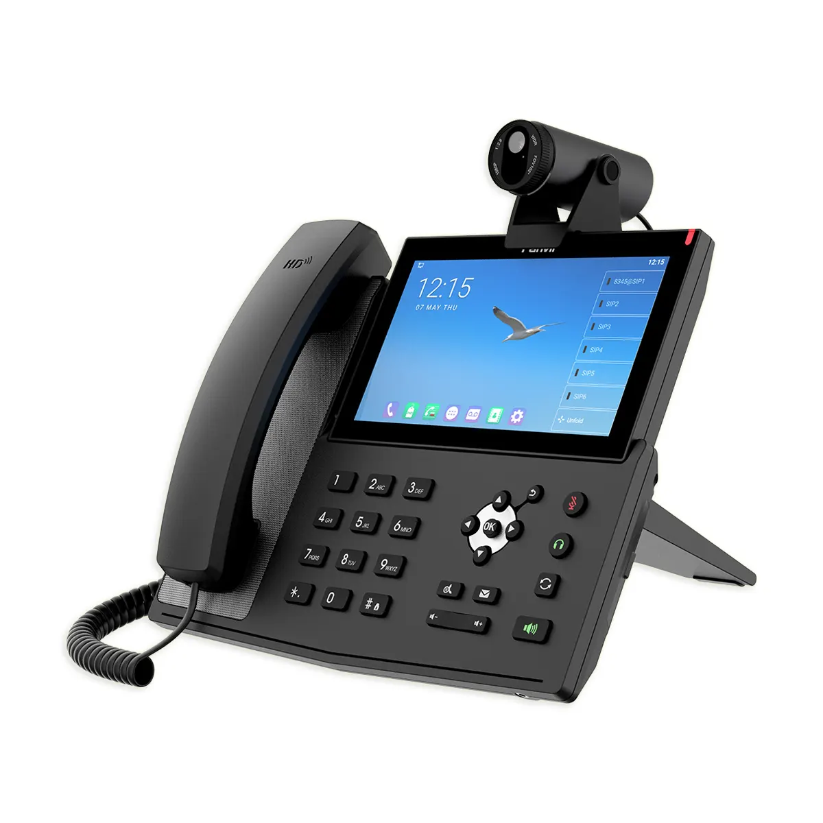 Marketing Telephone Set Sip Desk Phones Stand Voip Router Equipment For Video Conference Phone