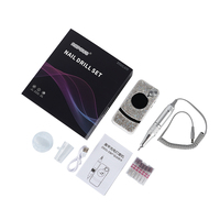 Perceuse à ongles rechargeable pour ongles acryliques Gel polissage à faible bruit Sparkle ZealShine Perceuse à ongles portable sans fil