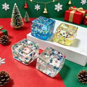 Fournitures de Noël : Jouet à presser Flocon de Neige NeeD0h Style Glaçon, Squishy Maltose, Gadget pour Enfants, Tendance Tik Tok 2026 - Product Image 2