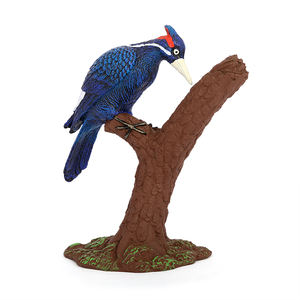 Venta al por mayor sólido PVC simulación estatua martín pescador pájaro modelo Animal juguetes figuritas de animales Juguetes - Product Image 4