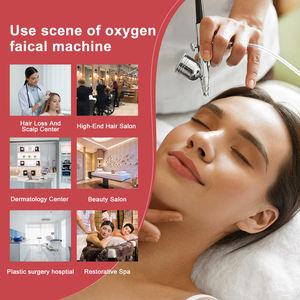 2024 mesin kubah peremajaan kulit oksigen hiperbarik portabel mesin kecantikan wajah pengupas Jet oksigen muka hidro - Product Image 5