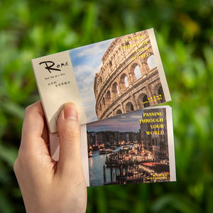 Journal de compte créatif en papier pour notes de <span class=keywords><strong>voyage</strong></span> Autocollants décoratifs - Product Image 4