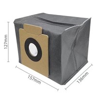 Sacs à poussière de remplacement pour station d'auto-vidage Eufys Clean X8/x10pro, sacs à poussière en plastique à 4 couches, accessoires de rechange