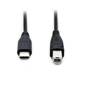 USB-C Power Adapter Charger <b>Cable</b> USB 3.1 Type C Male Connector to USB 2.0 B Type Male <b>Data</b> <b>Cable</b> - Product Image 2