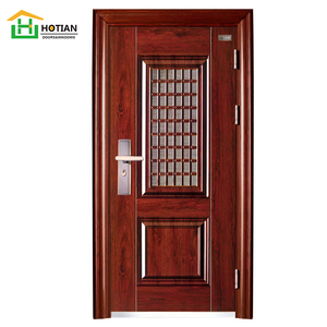 Modèles <span class=keywords><strong>de</strong></span> portes design luxueux et portes d'entrée en acier à calandre en fer à vendre conception <span class=keywords><strong>de</strong></span> portes simples en acier inoxydable - Product Image 6