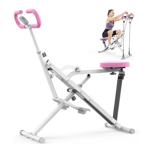 Wellshow spor Squat makinesi ayarlanabilir 4 direnç Band katlanabilir Botty Glutes popo uyluk için Rodeo çekirdek egzersiz makinesi - Product Image 2