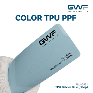 GWFILM 1.52*15M Renk Değiştiren Isı Onarımlı TPU Derin Buzlu Mavi Araba Ppf Boya Koruma Filmi <span class=keywords><strong>3m</strong></span> Rulo (Kaporta için) - Product Image 1