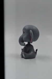 Bobblehead <b>Elephant</b> Is a Cute And Playful Animal, Perfect For Your Car Dashboard, Office, Or Home <b>Decor</b> - Product Image 3