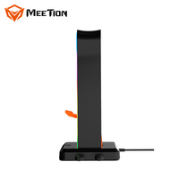 Support pour casque Meeetion U002, présentoir pour casque, présentoirs pour casque en gros, support universel pour casque avec RGB