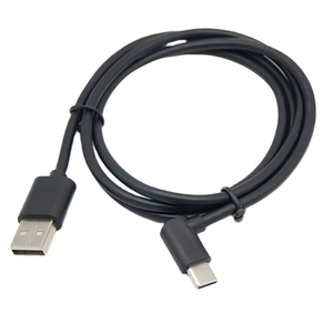 Cavo USB 2.0 Personalizzato da AM a USB 3.1 Tipo <span class=keywords><strong>C</strong></span> ad Angolo di 90 Gradi Sinistro/Destro, Coassiale e Fibra Ottica con Rivestimento in PVC - Product Image 2