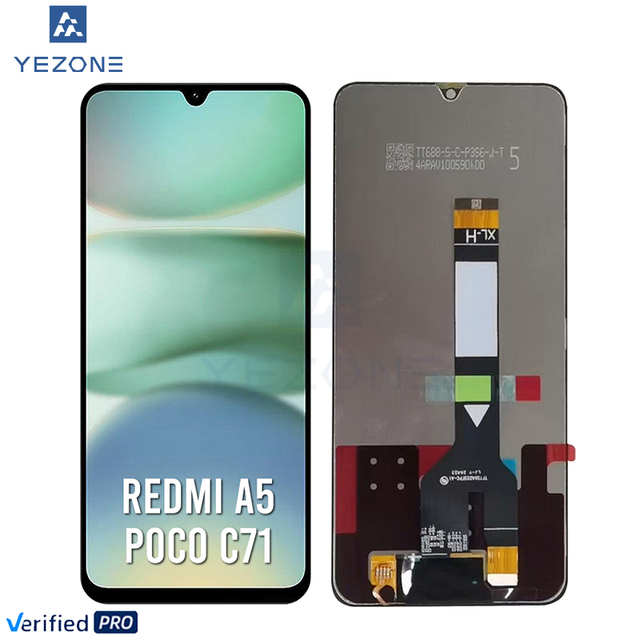 Manufacturer Pantallas De Celulares for Redmi A5 POCO C71 Cell Phone Display Screen for Redmi