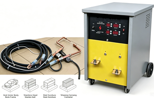 Machine de soudage par points PLC pour tôles métalliques, machines électroniques, pistolet de soudage à pince, soudeuse à l'arc portable - Product Image 2