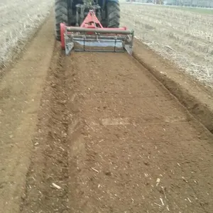 tractor mounted vegetable field bed ridger machine