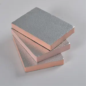 페놀 단열판 양면 알루미늄 호일 외벽 폼 단열 페놀 내화 보드