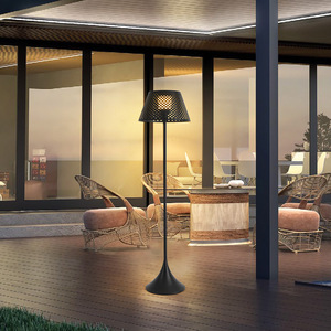 Solar Courtyard Lampe Outdoor Wasserdicht Outdoor Villa Garten Wohnzimmer Atmosphäre Lampe Outdoor Wasserdichte Lampe Stehlampe - Product Image 1