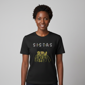 Personnalisez la conception de transfert thermique Hotfix pour l'Ordre de l'Étoile d'Orient, motif OES SISTAS AFRO Girl, transfert de strass, décoration DIY - Product Image 1