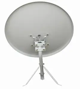 HD KU-60*65cm Small Solid Parabolic Satellite Television Offset Dish antenna New Selling Long Range Hdtv Clear Satellite Dish