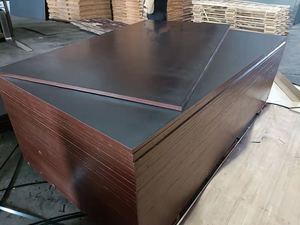 18mm di spessore eco-friendly coccodrillo marrone pellicola rivestita compensato WBP colla fenolica E1 standard di emissione di formaldeide per la costruzione - Product Image 5