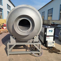 Machine à mariner la viande industrielle, tambour rotatif pour la transformation du jambon et du bacon, en acier inoxydable 304, certifiée CE