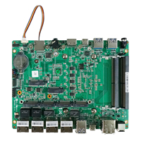 Carte mère BKHD OEM AI NAS Type C DDR5 Processeur AMD Hawk Point Zen 4 8845HS 7640HS Ordinateur industriel embarqué Routeur Serveur