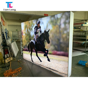 TianLang Aluminum Silicone Fabric <b>Frames</b> <b>10x10</b> Advertising LED Light Box Trade Show Equipment SEG Booth Light Box - Product Image 6