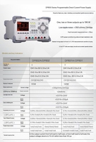 DP832 3-Channel 195W USB Interface Multi-Interface Programmable Linear DC Regulated Power Supply USA Origin PCB Mounting