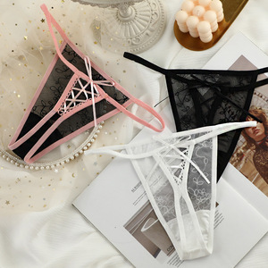 Commercio all'ingrosso Più Caldo Cintura Regolabile T-Back Vita Bassa Femminile G-String Perizoma Trasparente Mutandine <span class=keywords><strong>Sexy</strong></span> - Product Image 1
