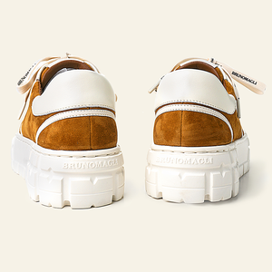 Mode femmes Logo de luxe toile cuir plates-formes chaussures femmes grosses baskets chaussures femmes <span class=keywords><strong>Femme</strong></span> chaussures de créateur - Product Image 3