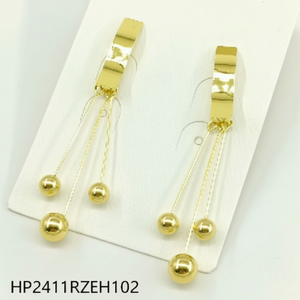 Orecchini a forma di sole da donna alla moda in rame geometrico diamante perla per matrimonio Casual festa religiosa accessori regalo - Product Image 1