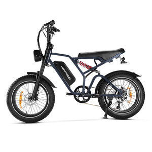 Vélo tout-terrain style cyclomoteur Drop Shipping Happyrun G60 Pro 2000W avec pneus larges 20x4.0 et livraison gratuite - Product Image 3
