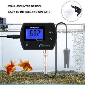 Mini Trực Tuyến pH Meter Nước Chất Lượng Tester aquarium nước Màn Hình Phân Tích Không Thấm Nước với Nhiệt Độ Bồi Thường ATC Chức Năng - Product Image 2