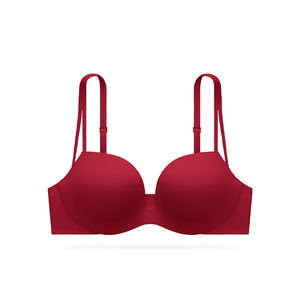 Sujetador tipo camiseta con estampado de leopardo, push-up, sin costuras, con aros, tirantes convertibles, lencería sexy <span class=keywords><strong>para</strong></span> <span class=keywords><strong>vestidos</strong></span> de escote pronunciado - Product Image 6