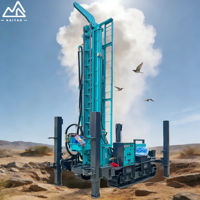 KAIYAN 200m Puissante foreuse multifonctionnelle montée sur camion pour puits d'eau