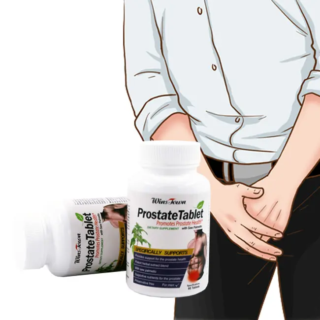 Potente mezcla de extracto de hierbas, pastillas para la salud de la próstata, sin efectos laterales