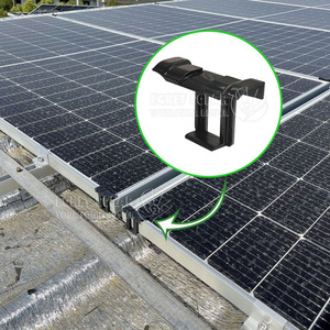 Năng lượng mặt trời bảng điều khiển cống Clip quang điện thoát nước kẹp PV mô-đun tiến hành kẹp cho 30/35/40 mét Bảng điều chỉnh - Product Image 2