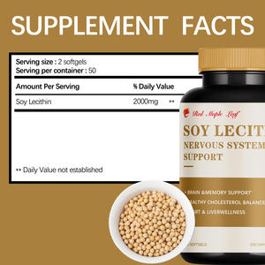 Comprimés de lécithine de soja Clean-Label - Sans excipients, soutien cardiaque et hépatique, enregistré par la <span class=keywords><strong>FDA</strong></span> - Product Image 3