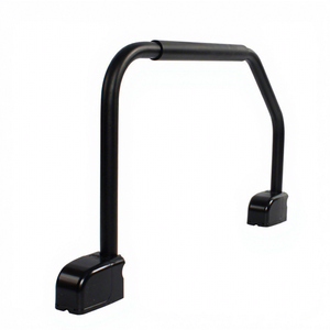 Poignée de porte d'entrée pliante pour camping-car, <span class=keywords><strong>caravane</strong></span>, motorhome, en aluminium blanc/noir, <span class=keywords><strong>prix</strong></span> avantageux - Product Image 2