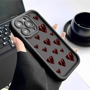 Cover per Telefono Cellulare in TPU Antiurto con Stampa Cuore Rosso Lucido e Design a Scala per <span class=keywords><strong>Samsung</strong></span> Galaxy A07 A17 A56 S26 Ultra - Product Image 5