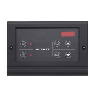 Thiết kế hiện đại nhà máy phòng tắm hơi điều khiển thông minh Màn hình cảm ứng hiển thị kỹ thuật số mồ hôi phòng lò Bảng điều khiển - Product Image 2