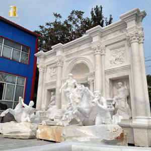 <span class=keywords><strong>Fontaine</strong></span> Trevi en marbre blanc naturel de grande taille RELONG pour jardin extérieur - Product Image 2