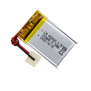 고품질 UL KC Un38.3 인증 충전식 리튬이온 폴리머 배터리 3.7V 200mAh 0.74Wh 리포 402030 리튬이온 배터리 - Product Image 3