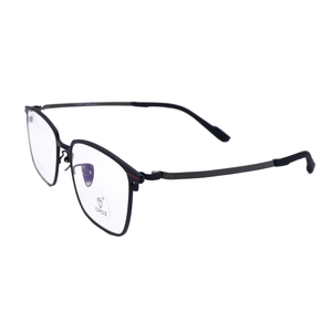 <span class=keywords><strong>Gafas</strong></span> Ópticas Rectangulares de Titanio Sólido de Alta Calidad 66045, Montura Completa IP, Unisex, para Uso con Receta, Diseño Elegante - Product Image 2