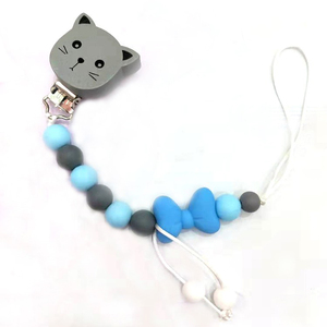 En gros mode bébé <span class=keywords><strong>dentition</strong></span> <span class=keywords><strong>sucette</strong></span> clip silicone <span class=keywords><strong>sucette</strong></span> clip chaîne pour bébé - Product Image 6