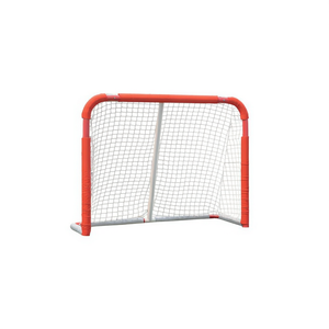 But de hockey rouge et blanc 53,9 x 26 x 44,1 pouces en polyester, équipement d'entraînement, modèle D0100HPDU7A - Product Image 1