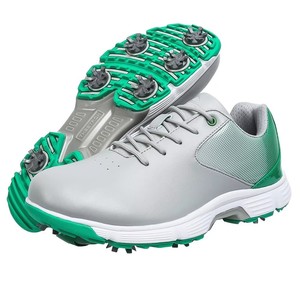 Men's Black <b>Golf</b> Shoes With Red Accents PU Upper Rubber Outsole EVA Midsole Mesh Lining Breathable Sport Sneakers - Product Image 5