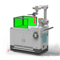 Platform Pembersihan Laser Serat Robot Kontrol Cerdas Enam Sumbu SDQY untuk Logam & Baja Tahan Karat Baru