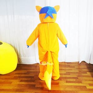 CEカスタムメイド大人のハロウィーンパーティーマスコットコスチュームオレンジオオカミ犬フォックス - Product Image 3