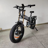 Vélo Électrique Tout Suspendu 3000W avec Batterie 32Ah, VTT Électrique Cross-Country 26 Pouces pour Adulte